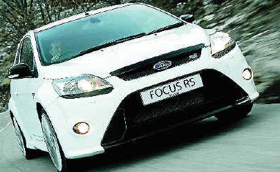 The Ford Focus RS sends 224kW through the front wheels, under its sleek and sporty skin. The Ford Focus RS sends 224kW through the front wheels, under its sleek and sporty skin.
